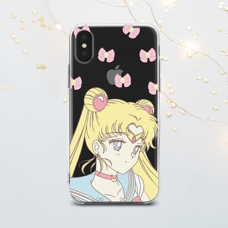 Anime iPhone case 5 6 6S 7 8 Plus X Xr Xs 11 12 Pro Max Moon Etsy