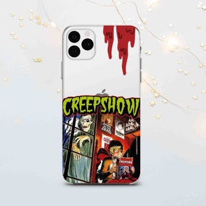 Creepshow Horror Movie iPhone Case: Vintage VHS Tape Design