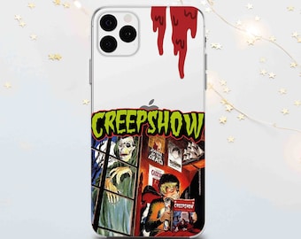 Creepshow Horror Movie iPhone Case: Vintage VHS Tape Design