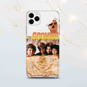 Filmplakat iPhone Hülle 16 15 14 13 12 11 Pro Max, VHS-Kassette Google Pixel Hülle 9 8 7, The Goonies für Samsung Hülle S24 S23 S22 S21 Plus
