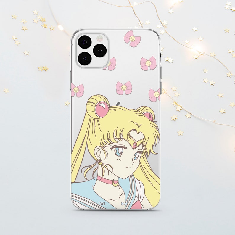 Anime iPhone case 5 6 6S 7 8 Plus X Xr Xs 11 12 Pro Max Moon Etsy