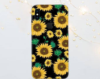 Sunflower iPhone Case: Floral TPU Cover