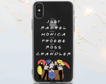 Friends TV Show TPU Phone Case: iPhone, Pixel, for Samsung