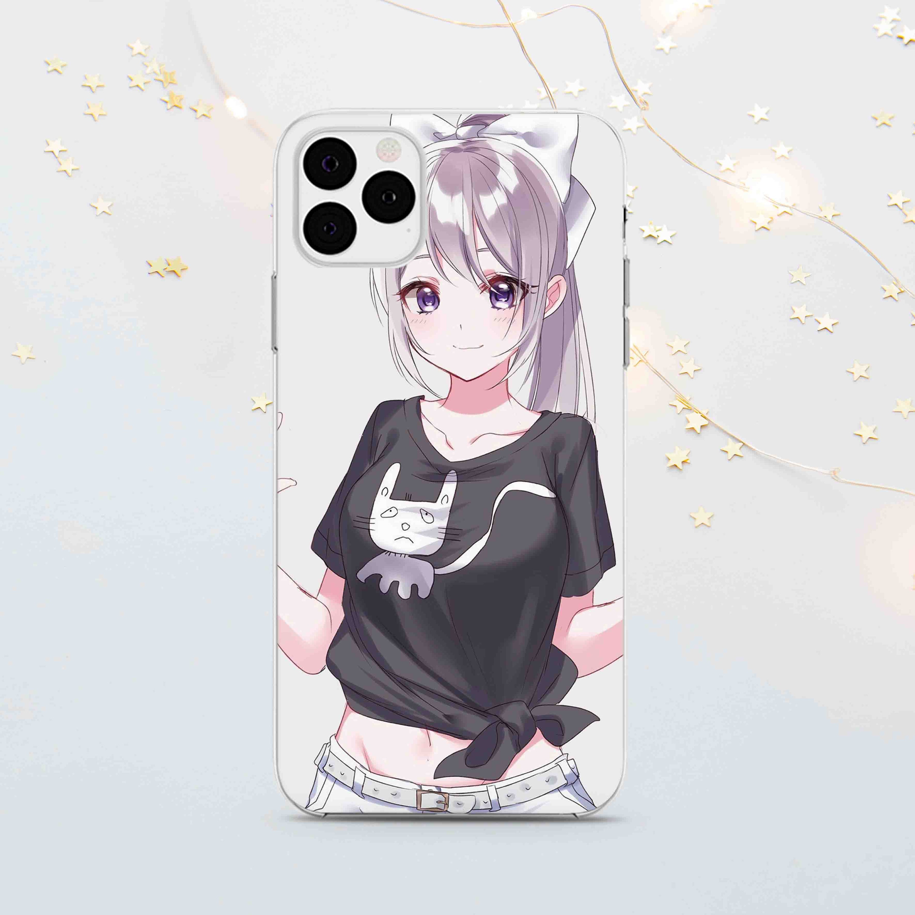 Cute Funny Just A Girl Who Loves Anime iPhone 8 Plus Case by The Perfect  Presents - Pixels