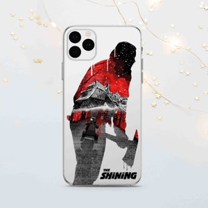 Horror movie poster iPhone case 16 15 14 13 12 11 Pro Max, The shining Google Pixel case 9 8, Halloween for Samsung case S24 S23 S22 Plus