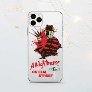 Horrorfilm Poster iPhone Hülle 16 15 14 13 12 11 Pro Max, VHS-Kassette Google Pixel Hülle 9 8 7, Halloween für Samsung Hülle S24 S23 S22 S21Plus