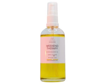 Luxury Body Oil for Dry Skin - Weekend Therapy Soft Glow Body Oil