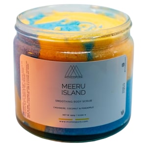 Meeru Island Körperpeeling - Feuchtigkeitsspendendes Zuckerpeeling