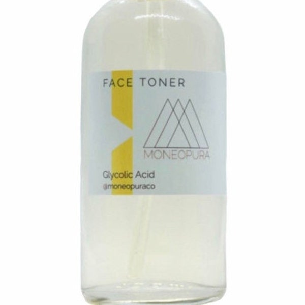 Glycolic Acid -  Face Toner - Glycolic Acid Toner - Acne Toner - Oily/Combination Skin Toner