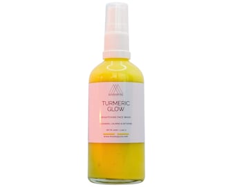 Turmeric Face Wash for Glowing Skin - Brightening Cleanser for Dull & Uneven Skin Tone