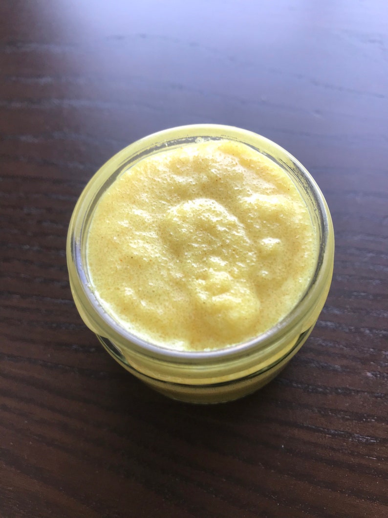 Turmeric Body Scrub Turmeric Shea Butter Lightening Sugar Etsy