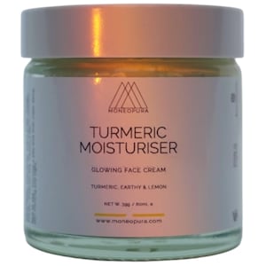 Turmeric Face Cream - Organic Vegan Moisturizer with Shea & Mango Butter