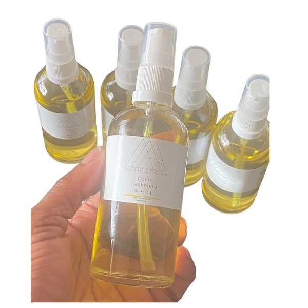 Coco Cashmere Body Oil - Golden Body Oil - Luxe Body Oil - Vegan