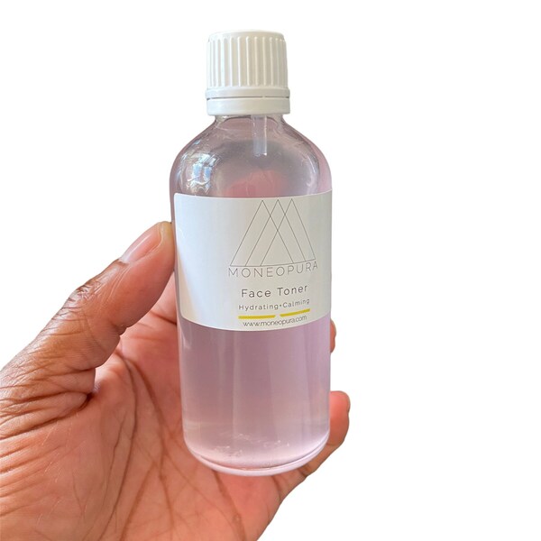 Hyaluronic Face Toner - with Vitamin B5 and B3 - For All Skin Types - Vegan - Organic - 100ml