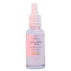 Sérum visage à l&#39;acide hyaluronique - Végétalien avec provitamine B5
