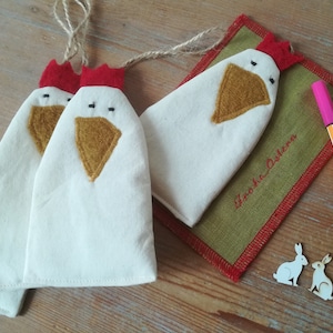 Osterkarte, handgemachte Karte zu Ostern, Ostergruß, Frohe Ostern, Osterdeko,  Geschenkanhänger für Ostern