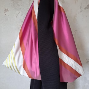 Shopper XXL, Japan-Style-Beutel,Orgami- Tasche,fröhlich bunte Einkaufstasche