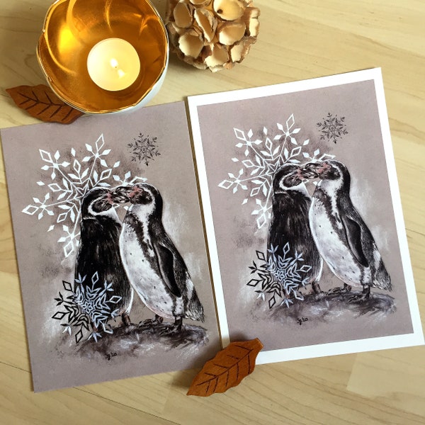 Fine Art Print "Penguins"