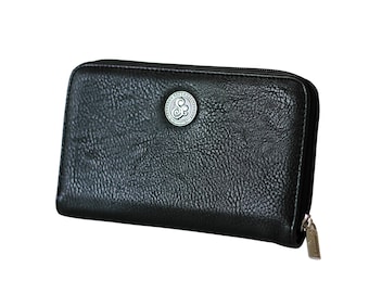 Savvycents Wallet for Cash Budgeting and Organization -Black