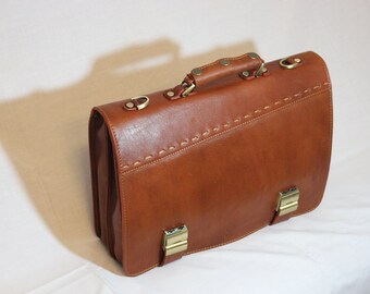 Leather handbag