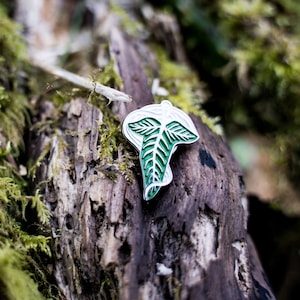 Hoja de Lorien - pin esmaltado - joyería élfica - pin de lord lotr - joyería de lord lotr - pin de el señor de los anillos - hobbit - lorien - lothlorien - galadriel