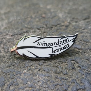 Wingardium leviosa enamel pin