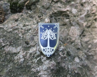 White Tree of Gondor enamel pin lotr jewelry LOTR