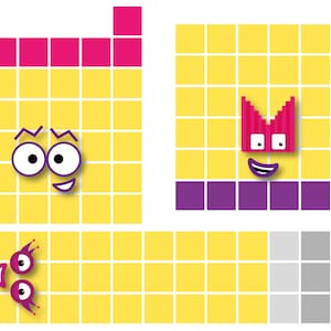 Zahlenblöcke 30-59 Digitaler Download