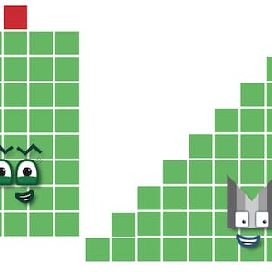 Numberblocks 30-59 Digital Download - Etsy