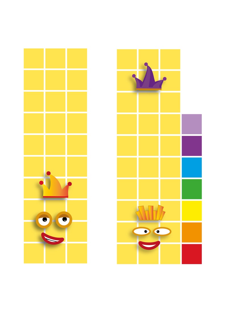 Numberblocks 30-59 Digital Download - Etsy Australia