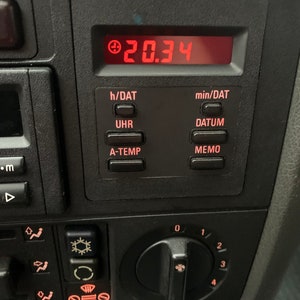 OBC OBC1 Deutsch/Germania Temperatura esterna/orologio digitale obc BMW M3 E30 M5 E28 #1377803