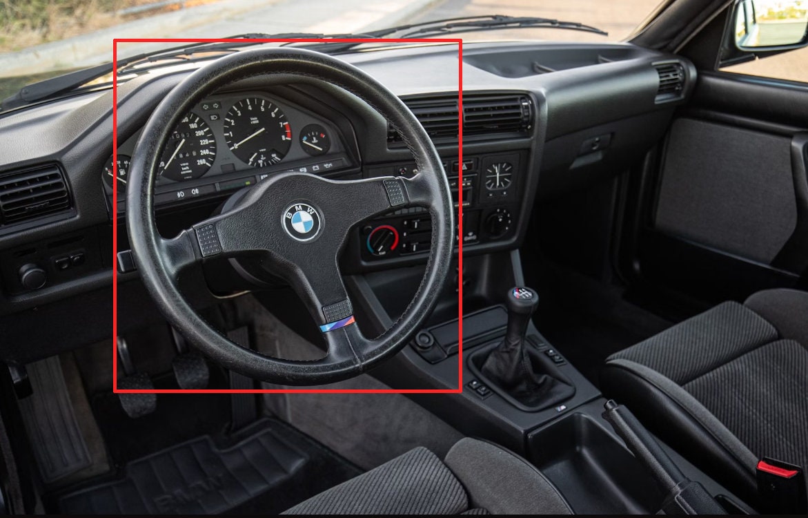 MT1 Steering Wheel BMW E30 M3 320is Italo M-technic Sport Lenkrad  