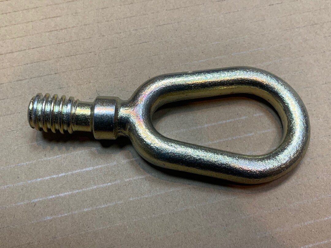 1x BMW E30 E24 E34 OEM Factory Tow Hook Tool Towing Hinge Eye 1965186