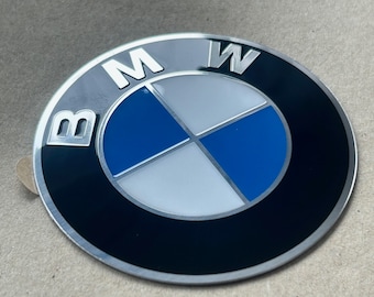 1x BMW Emblem/logo/badge 70mm aluminum sticker BBS Rz Rs Rm Rc Styling 5 BMW e30 E31