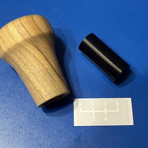 DIY Short walnut wood Shift Knob BMW E21 E30 E28 E36 E34 E10 114 E9 E3 NK E21 E12 E24
