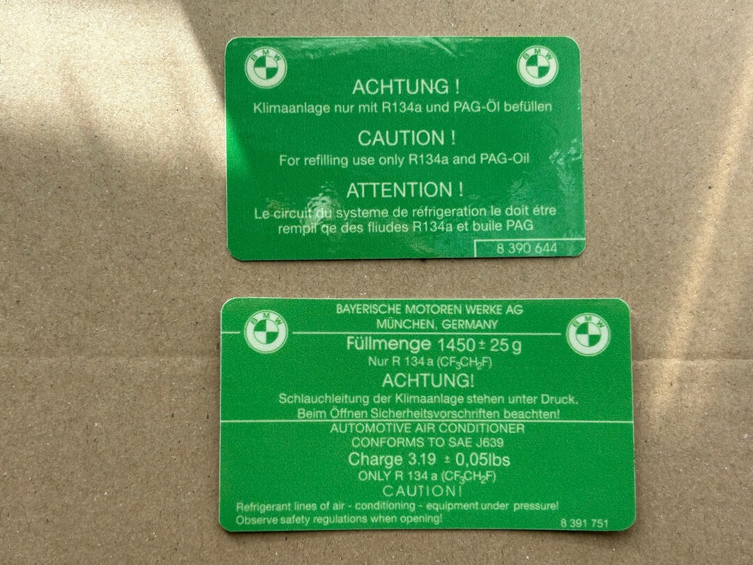 2pcs Label Sticker
