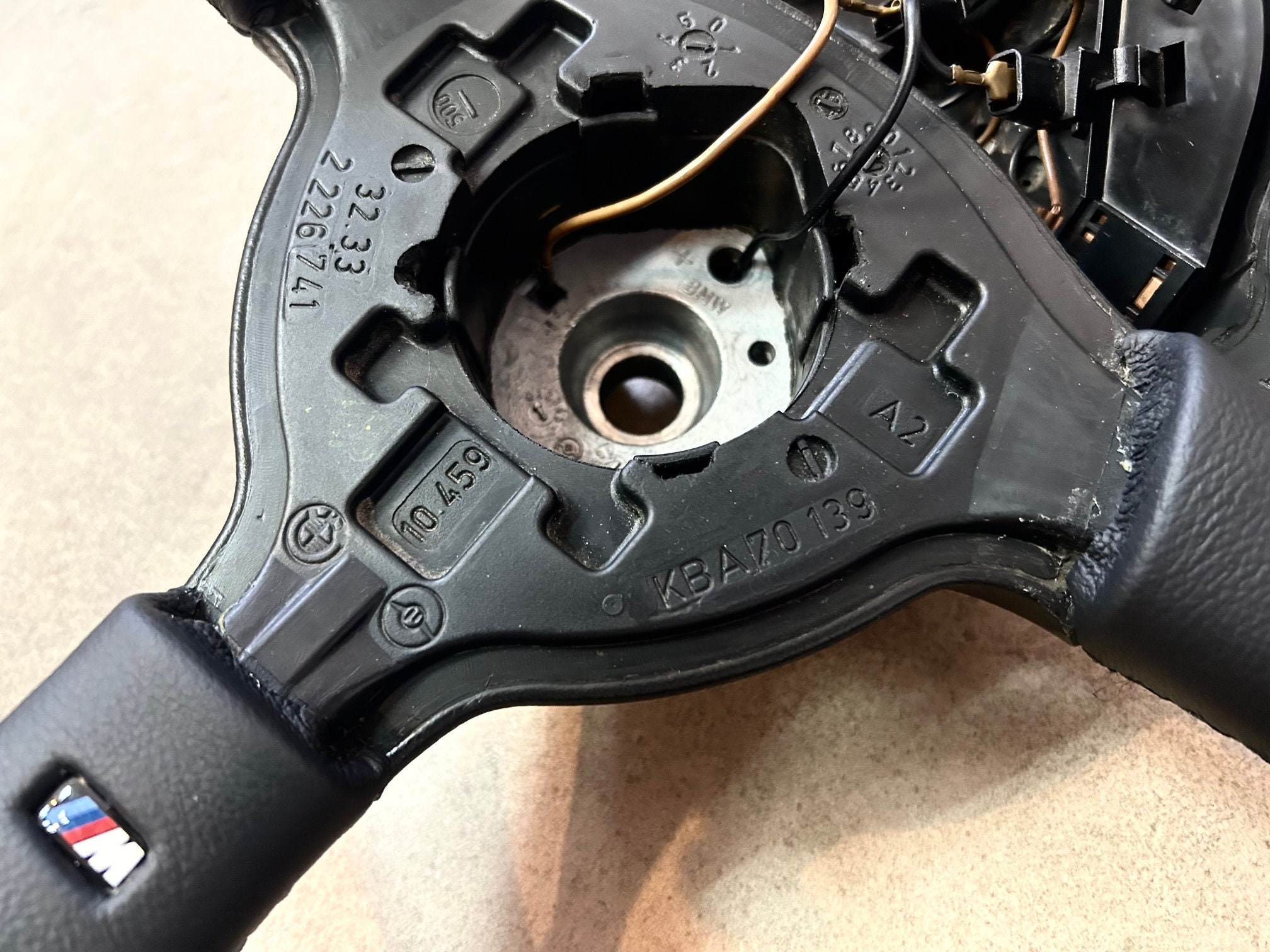 MT2 Lenkrad BMW E36 M3 M-Technik II Sport Lenkrad KBA70139  