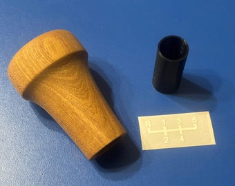 Pomo de palanca de cambios de madera de caoba para bricolaje BMW E21 E30 E28 E36 E34 E10 114 E9 E3 NK E21 E12 E24