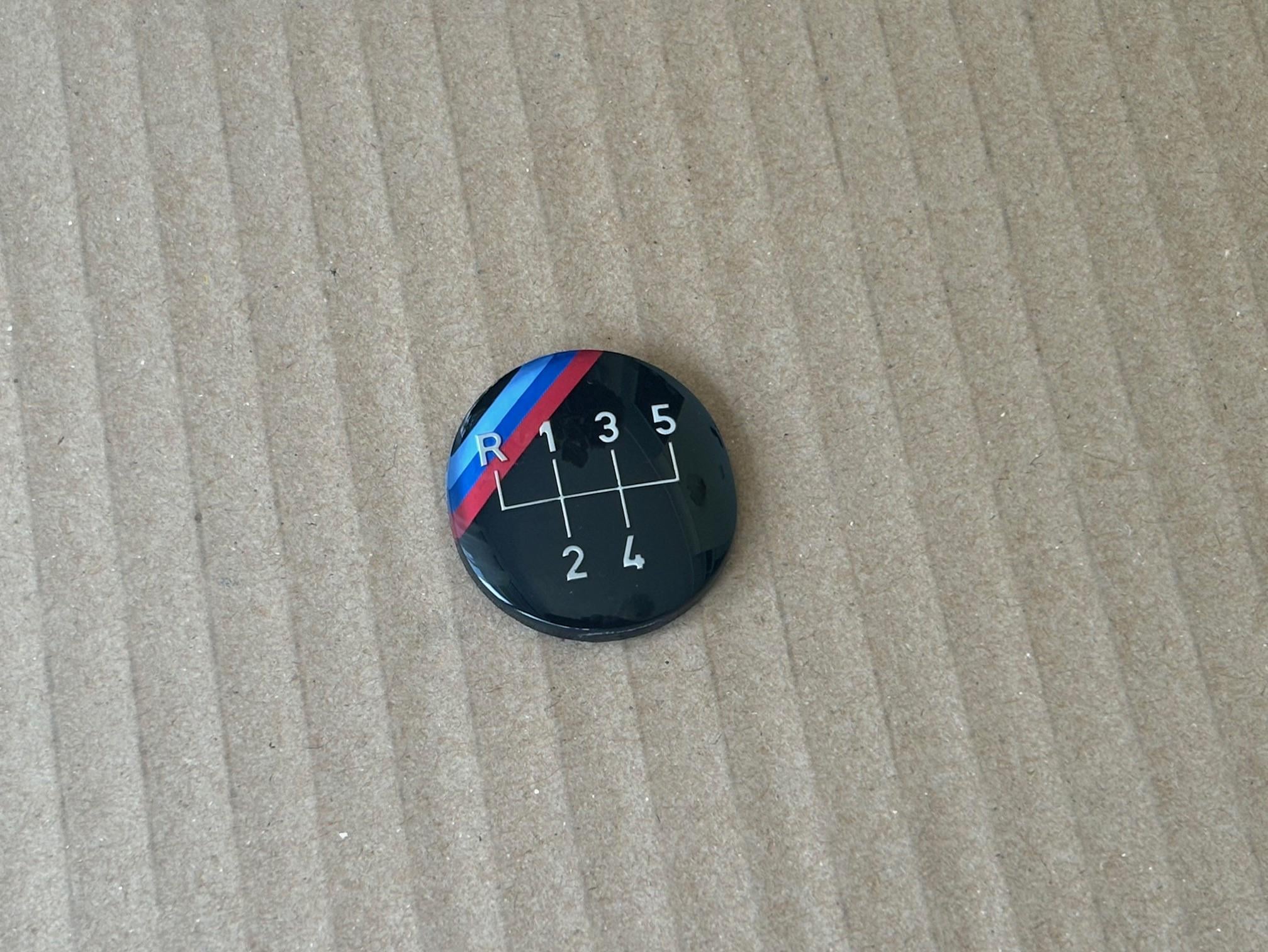エンブレム 5速 シフトノブ M-Technic MT2 BMW E30 E36 E28 E34 E24