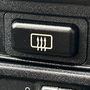 Switch heated rear window BMW E30 M3 E28 M5 #61311380320 #1380320