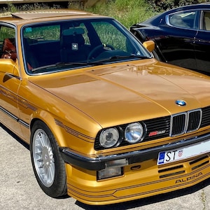 2d/4d Alpina BLACK-SLIM decors set stickers BMW E34 E36 E46 E30 B6 3.5/B3 2.7 (nieuwste versie)