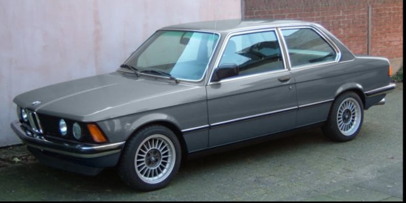 Bmw-delphin-metallic Paint Sticker Label E21 E23 E24 E28 E30 E32 E34 ...