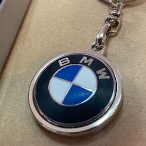 Car Keychain Hook Zinc Alloy Material Car Accessories Double Ring Car Key  Suitable for BMW Keychain Accessories Car Gadgets