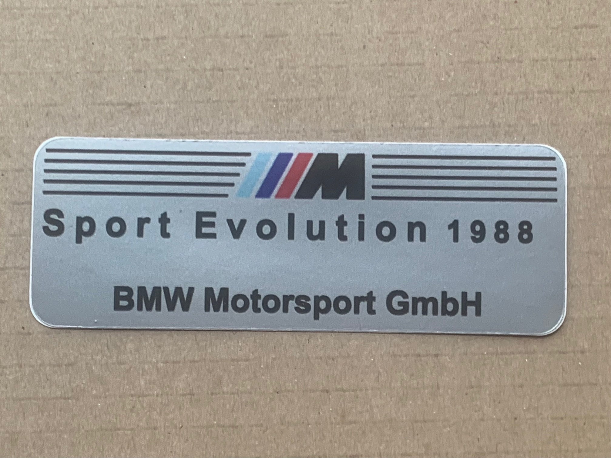 Aufkleber passend für BMW motorsport Tuergriff Aufkleber 120 mm, 2 Stk. -  BMW0050 - FÜR BMW