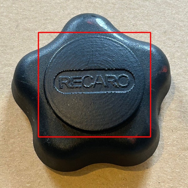 1x Recaro cover cap fits to Recaro LX LS C77 sport seats 80's BMW E21 Opel Manta Lancia Vw