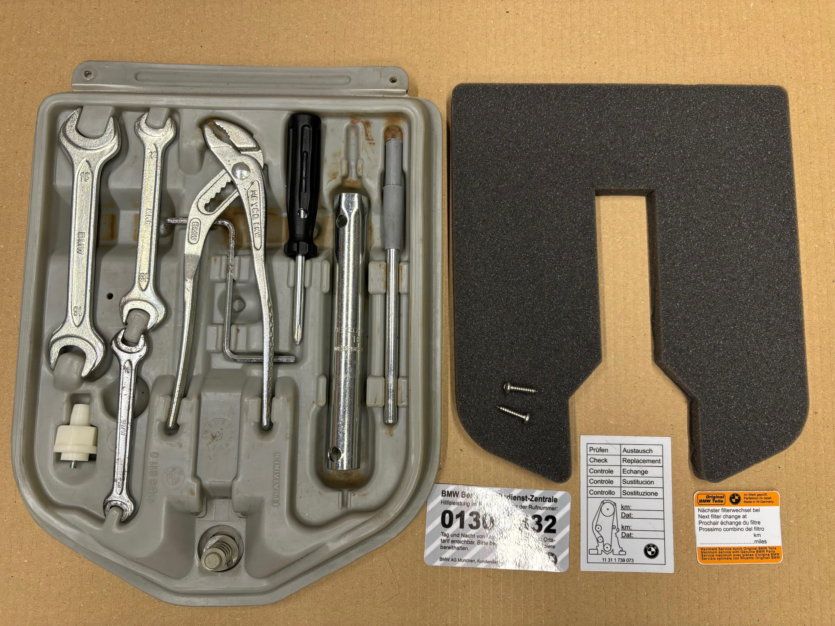 値下】工具セット 車載工具 ツールキット BMW 西ドイツ製