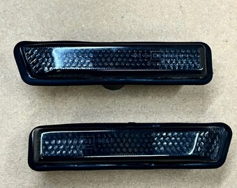 L+R BLACK turn signals Set BMW E36