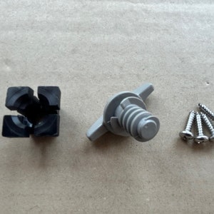 1x set Screw gray and Socket for Toolboxes BMW E36 M3 E46 E34 E21 E30 E31 E24 E23