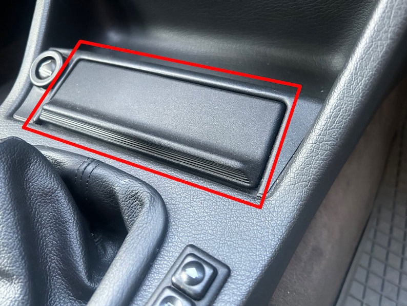 Cenicero delantero BMW E30 E24 E28 Z1 #51161911696 #1911696 #1933159 imagen 2