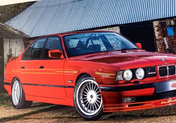 2d/4d Alpina GOLD-SLIM Decors Set Stickers BMW E36 E46 E34 E30 B6